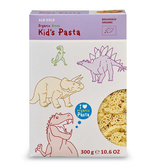 Alb-Gold Organic Kids Pasta - Dinos - 300g - L'Organic