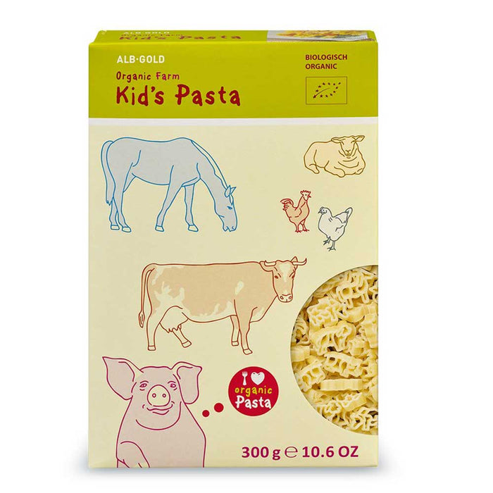 Alb-Gold Organic Kids Pasta - Farm - 300g - L'Organic
