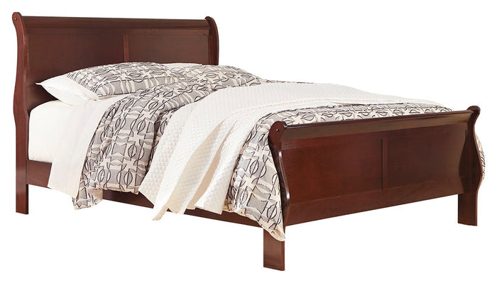 Alisdair B376B2 Dark Brown Queen Sleigh Bed