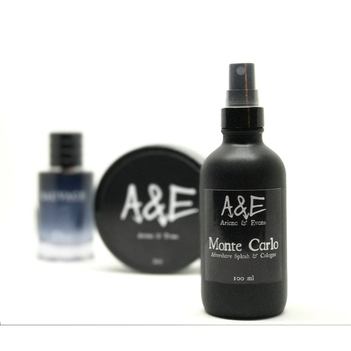 Ariana & Evans | Monte Carlo Aftershave Splash