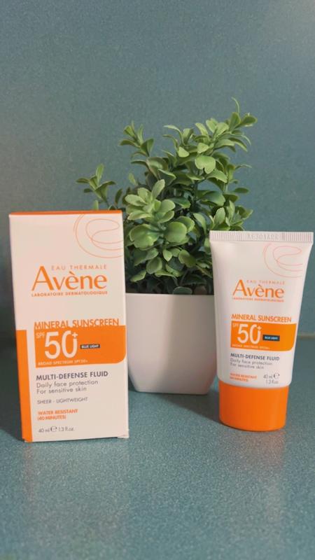 Avene Mineral Multi-Defense Sunscreen Fluid 1.3 oz | 40ml