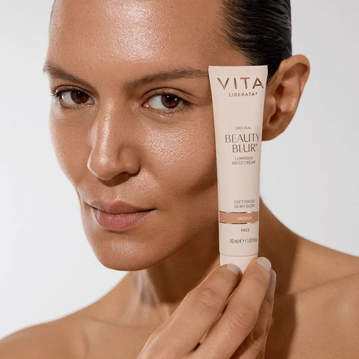 BEAUTY BLUR & FACE BRUSH SET: MEDIUM Vita Liberata