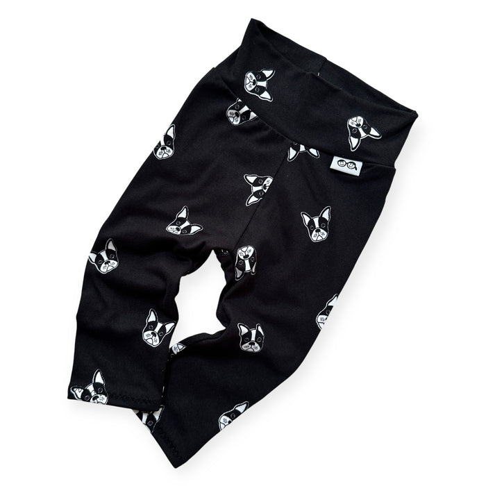 Black French Bulldog Leggings