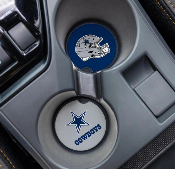 Dallas Cowboys Car Coaster Set