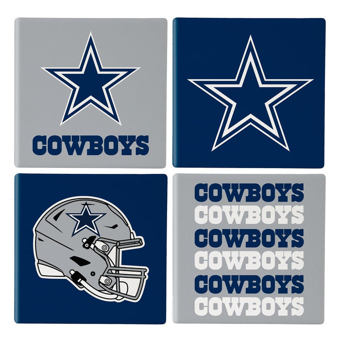 Dallas Cowboys Ceramic Coasters Set