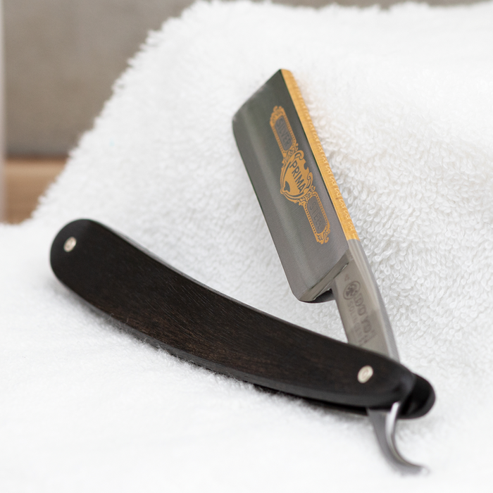 Dovo 5/8" Prima Silver Steel Carbon Steel Straight Razor
