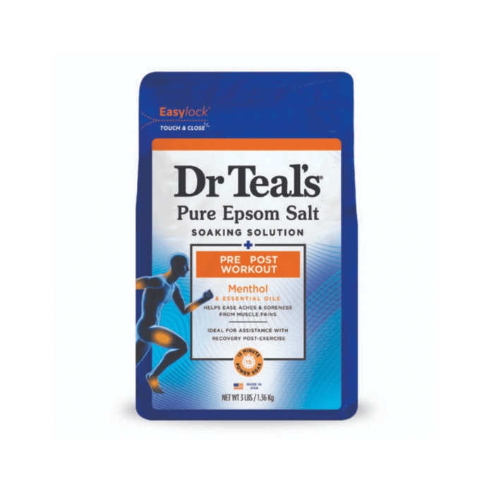 Dr Teals Pre & Post Workout Epsom Salt 1.36kg