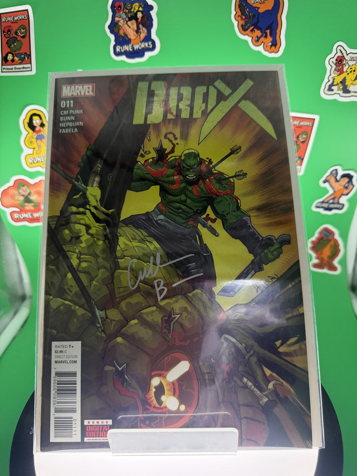 DRAX (2015 MARVEL) #11 CVR A SCOTT HEPBURN SIGNED