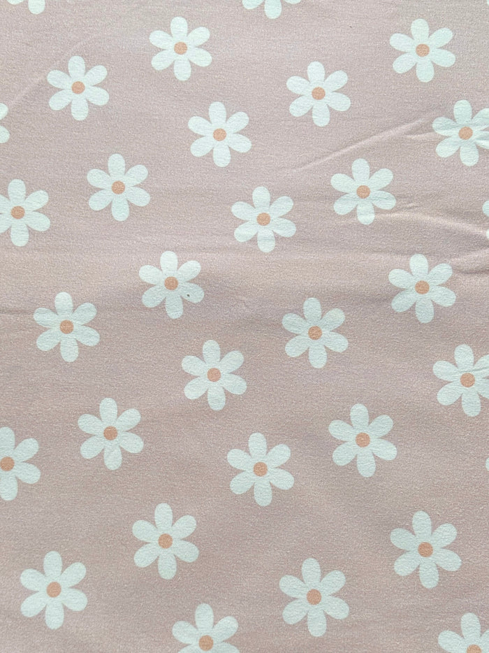 Dusty Mauve Daisy - Limited Vault Fabric