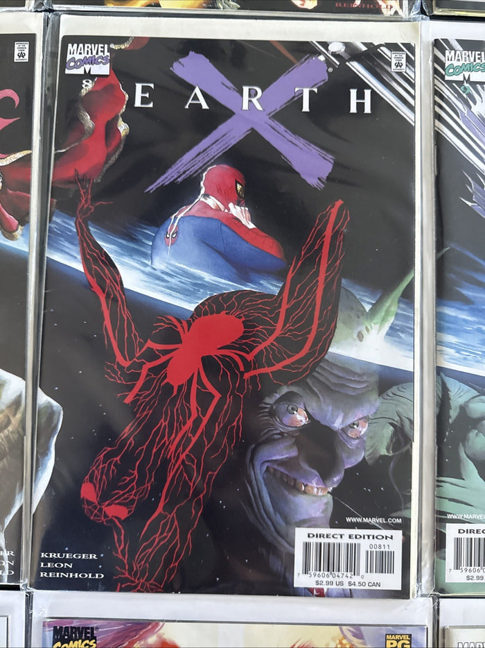 EARTH X #0 1-12 X COMPLETE LOT 1ST SHALLA- BAL SURFER MARVEL + PARADISE X 0
