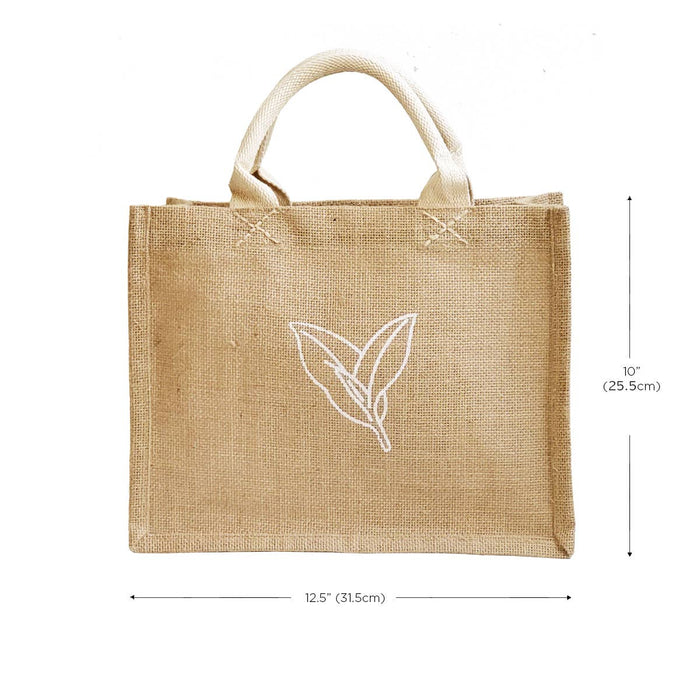 Handmade Burlap Jute Tote • Gift Bag - Nature - Magnolia Lane co. Home + Garden + Gift