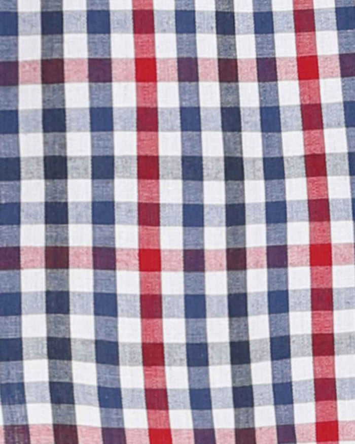 Hyde Mens Short Sleeve Casual Check Shirt - Image 3 - Country Collection
