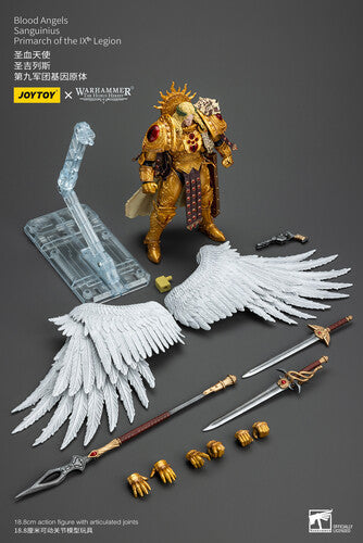 JOYTOY - Warhammer 40K: The Horus Heresy - Blood Angels: Sanguinius Primarch of the 9th Legion 1/18 Action Figure