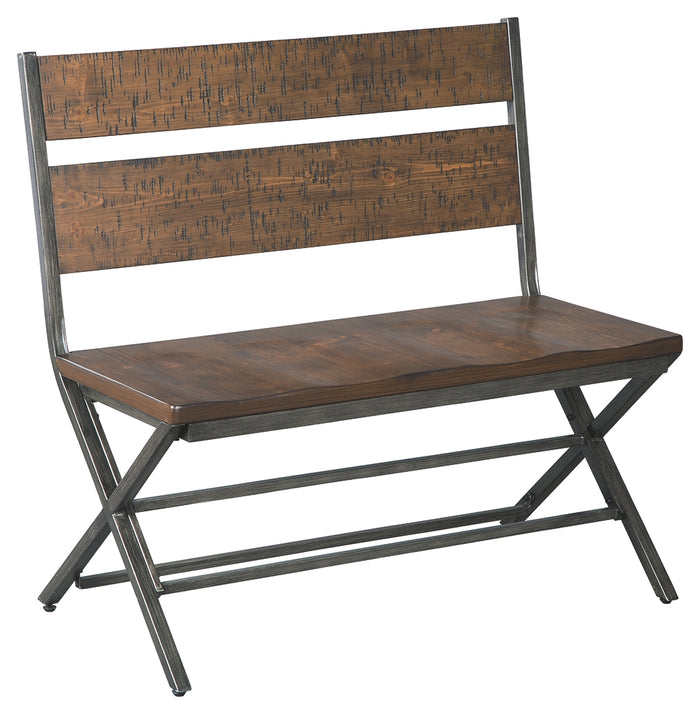 Kavara D469-08 Medium Brown Double Dining Chair 1CN