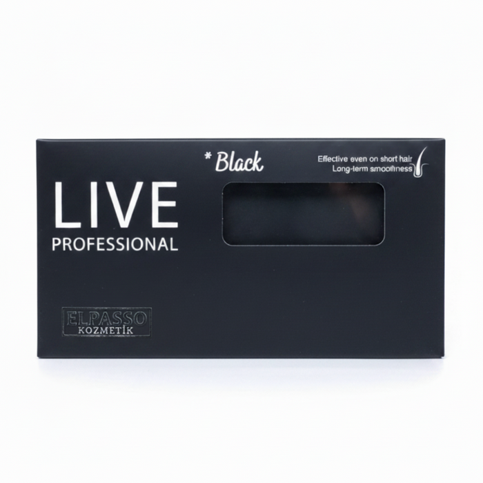 Live Professional Hard Wax Black - ELPASSO Damgalı