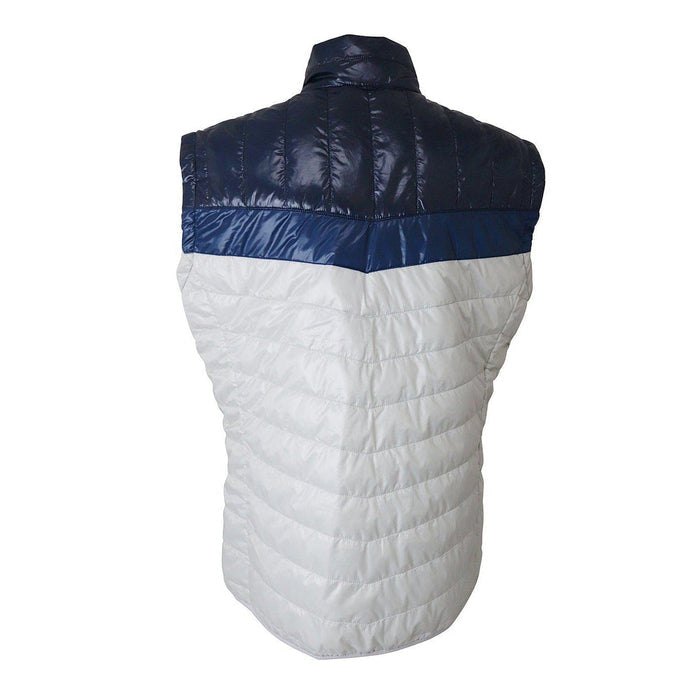 Mens Timberland Skye Peak Vest Jacket For Men - 0A1MWON90 - White Blue Navy-Jackets & Gillets, T-Shirts, Timberland-Foot World UK
