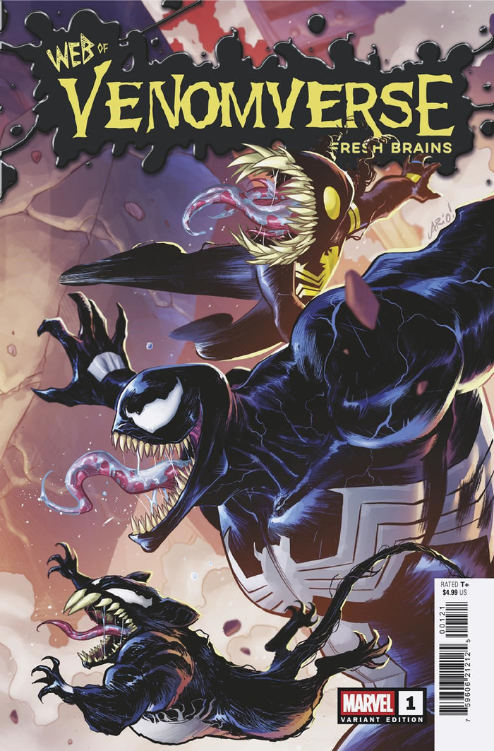 NEW BLOOD #1 / FRESH BRAINS #1 ARIO ANINDITO CONNECTING VARIANT COMPLETE SET