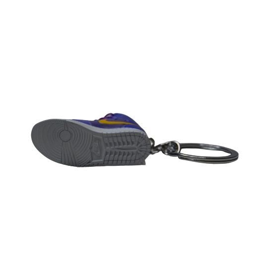 Novelty Sneaker Keyring Stocking Filler 3D Jordan 1 "Purple" Retro High OG-Unisex-Other-sneakers Foot World