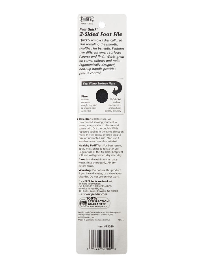 Pedifix 2 Sided Foot File