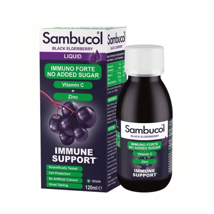 Sambucol Immuno Forte Sugar Free 120ml