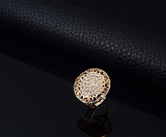 SET146 - Golden Droplet Jewelry Set