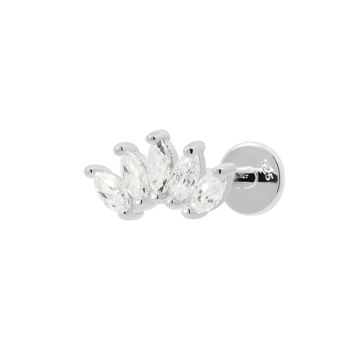 Silver Arc Earring Earrings