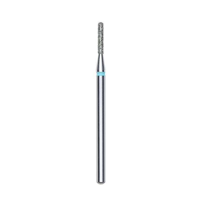 Staleks Diamond nail drill bit rounded cylinder blue EXPERT head diameter 1,4 mm / working part 8 mm