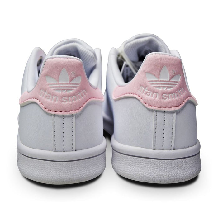 Kids Adidas Stan Smith C - GX7639 - White White Pink-Kids-Adidas-Stan Smith-sneakers Foot World