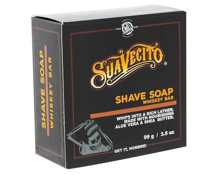 Suavecito Whiskey Bar Shave Soap, 2.5 oz