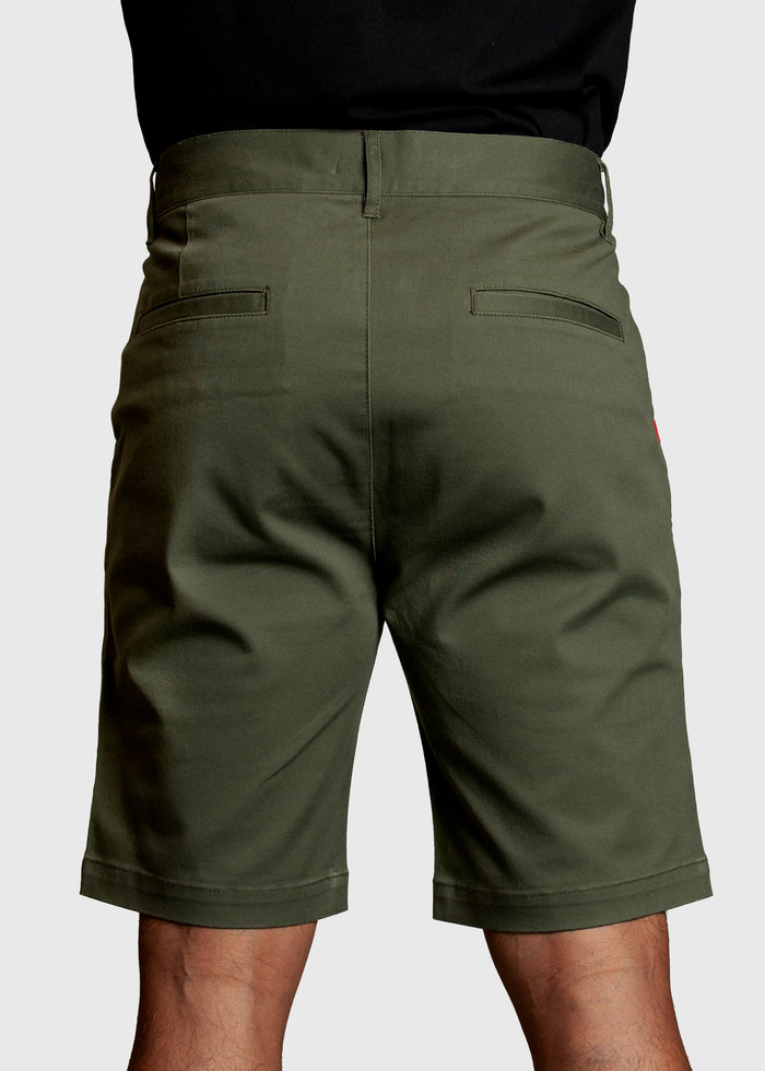 Sunset 1986 Chino Shorts - Army
