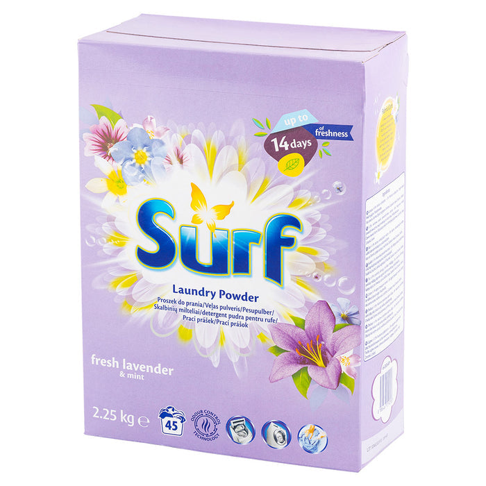 Surf Laundry Powder Fresh Lavender 45 Washes 2.25kg