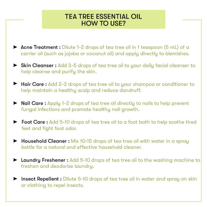 Tea Tree Oil + Rosemary Oil - Hair Growth Power Duo