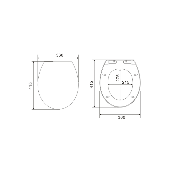 Toilet Seat Cover For KDK024, KDK029
