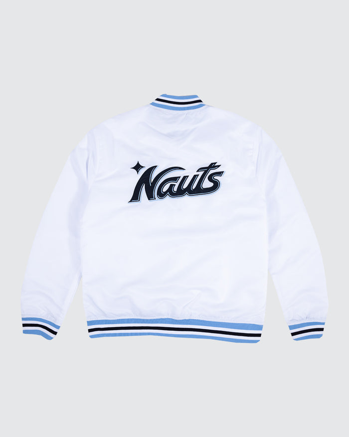 UCF Citronaut College Vault White Letterman Jacket