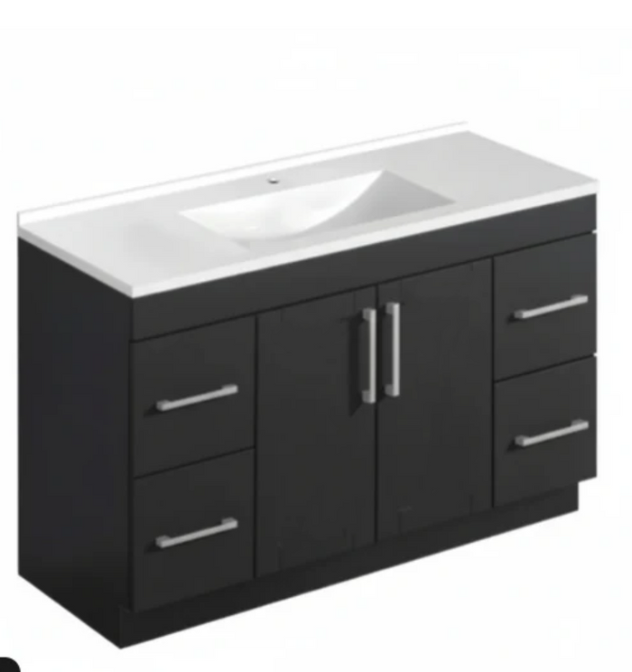 Vanity - Misty Freestanding Plywood Series Black 100% Water Proof