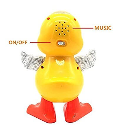 White Whale Cute Dancing Dog Toy with Reflected 3D Lights and Wonderful Music Battery Operated - Multi Color