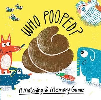 Who Pooped? Matching Game