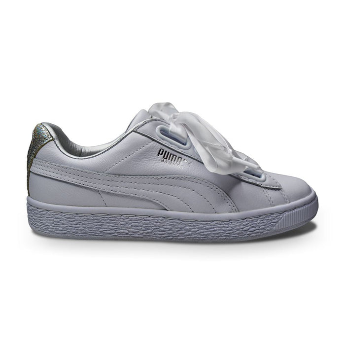 Womens Puma Basket Heart Crushed Diamond
