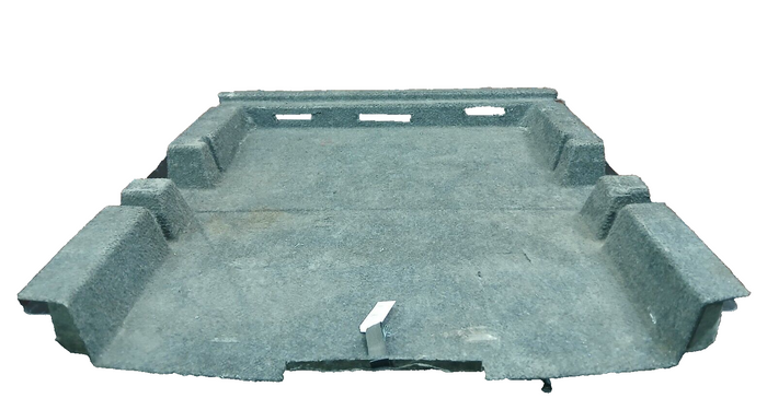 05-08 Magnum SRT8 Rear Trunk Floor Spare Wheel Carpet Cover Panel 04628970ad