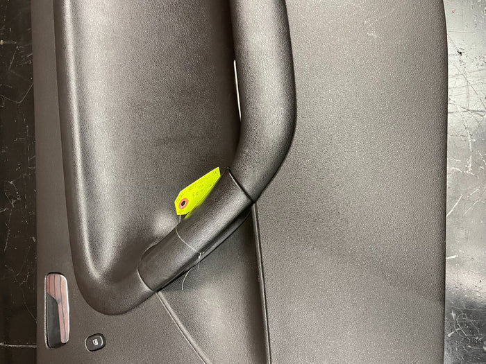 06-09 Pontiac Solstice Right Passenger Interior Door Trim Panel W/Switches Black