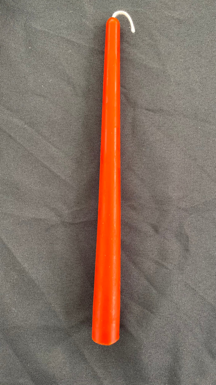 10” Colorful Beeswax Taper Candle