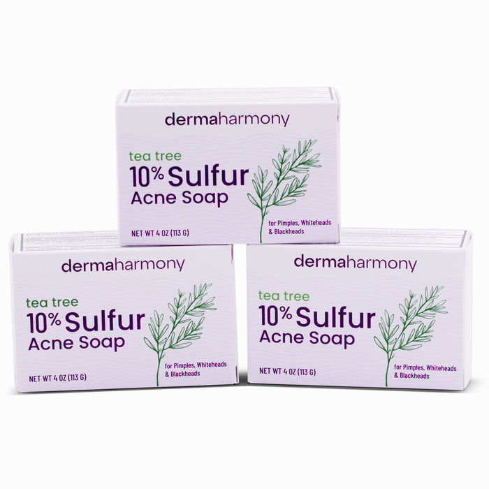 10% Sulfur with Tea Tree Oil Bar Soap