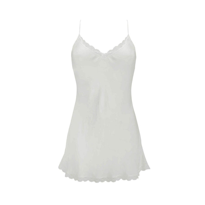 100% Pure Silk Camisole Top in White – Juliemay Lingerie