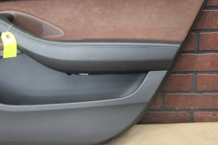 11-18 AUDI A8 REAR RIGHT PASSENGER SIDE INTERIOR DOOR PANEL TRIM OEM 4H4 868 066
