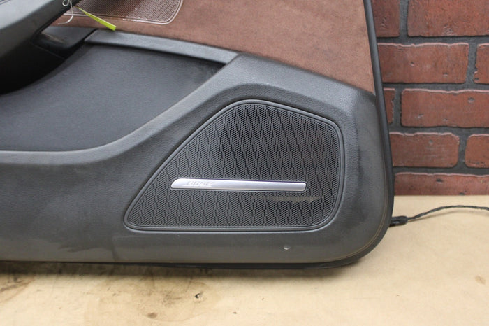 11-18 Audi A8L Quattro Rear Driver LH Side Interior Door Panel Cover 4H4 868 067
