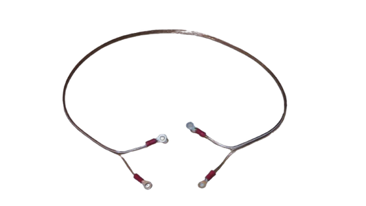 2' Connector Lead Set with Ring and Spade Connectors