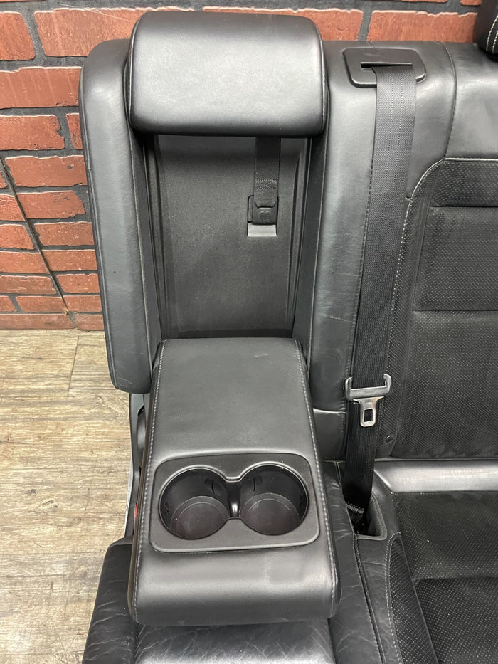 2011-2013 Jeep Grand Cherokee SRT8 Left Rear Seat Assembly Heated Black Suede