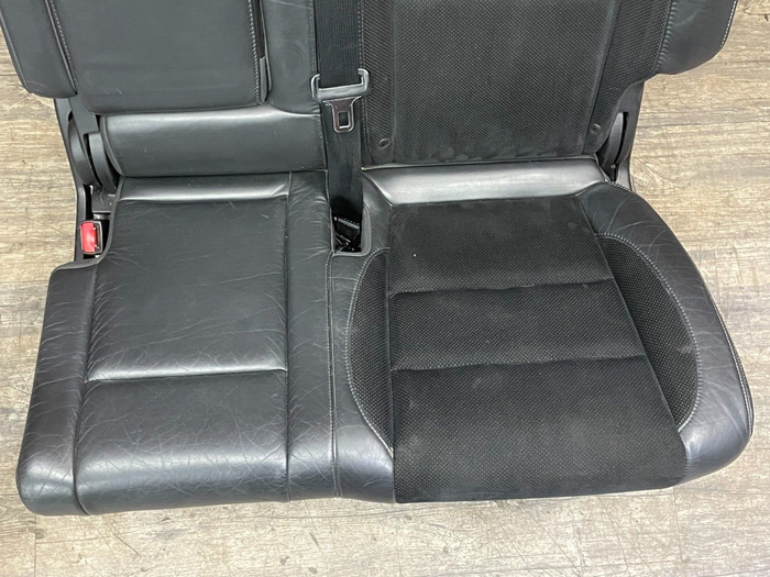2011-2013 Jeep Grand Cherokee SRT8 Left Rear Seat Assembly Heated Black Suede