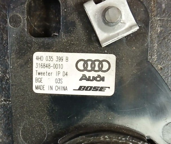 2011-2018 Audi A8 A7 A6 Quattro S8 S7 S6 RS7 Tweeter Speaker Set 4h0 035 399 b