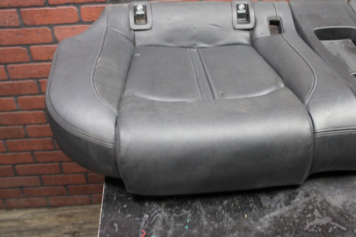 2012-2015 Audi S7 Rear Lower Bottom Seat Bench Black Leather 4g8 885 079